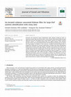 Research paper thumbnail of An iterated cubature unscented Kalman filter for large-DoF systems identification with noisy data