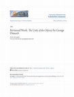 Research paper thumbnail of The Unity of the Odyssey