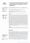 Research paper thumbnail of A Semantic Scale Network analysis of the revised Mystical Experiences Questionnaire: A call for collaboration
