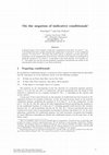 Research paper thumbnail of On the negation of indicative conditionals∗