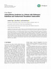 Research paper thumbnail of Antisynthetase Syndrome in a Patient with Pulmonary Embolism and Nonbacterial Thrombotic Endocarditis