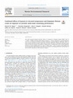 Research paper thumbnail of Combined effects of hypoxia or elevated temperature and Deepwater Horizon crude oil exposure on juvenile mahi-mahi swimming performance