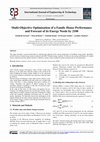 Research paper thumbnail of Multi-Objective Optimization of a Family House Performance and Forecast of its Energy Needs by 2100