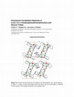 Research paper thumbnail of Fluorescent Coordination Networks of 2,3,6,7,10,11-Hexakis(phenylthio)triphenylene and Silver(I) Triflate