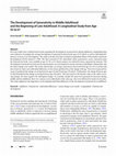 Research paper thumbnail of The Development of Generativity in Middle Adulthood and the Beginning of Late Adulthood: A Longitudinal Study from Age 42 to 61