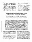 Research paper thumbnail of Hemodynamic and myocardial metabolic effects of ergonovine in patients with chest pain