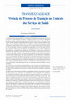 Research paper thumbnail of [Transsexuality: experiencing the transition process in the context of health care services]