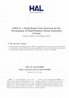 Research paper thumbnail of IMOCA: A Model-Based Code Generator for the Development of Multi-platform Marine Embedded Systems