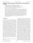 Research paper thumbnail of Production of highly polarized 3He using spectrally narrowed diode laser array bars