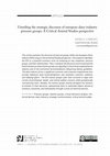 Research paper thumbnail of Unveiling the Strategic Discourse of European Dairy Industry Pressure Groups: A Critical Animal Studies perspective