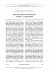 Research paper thumbnail of Diskursivität im didaktischen Denken und Handeln