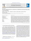 Research paper thumbnail of Microbe-mediated processes as indicators to establish the normal operating range of soil functioning