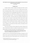 Research paper thumbnail of THE WISDOM OF GOD AND THE IMAGE OF GOD: THE IDENTITY AND ACTIVITY OF THE SON OF GOD IN CREATION