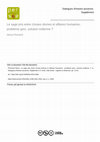Research paper thumbnail of The wise man between divine beings and human matters: a Greek problem, but an Indian solution?