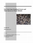 Research paper thumbnail of New York State Woodland Owners and Their Interest in Woody Biofuels