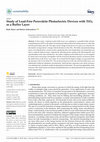 Research paper thumbnail of Study of Lead-Free Perovskite Photoelectric Devices with TiO2 as a Buffer Layer