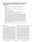 Research paper thumbnail of Optimization of intensity modulated beams with volume constraints using two methods: Cost function minimization and projections onto convex sets