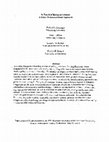 Research paper thumbnail of In search of European citizens: A policy preference based approach