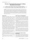 Research paper thumbnail of The Use of Psychological Decompression in Military Operational Environments