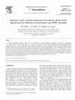 Research paper thumbnail of Structure study of multi-component borosilicate glasses from high-Q neutron diffraction measurement and RMC modeling