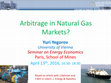 Research paper thumbnail of Arbitrage in natural gas markets?