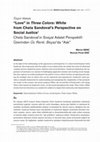 Research paper thumbnail of "Love" in Three Colors: White from Chela Sandoval's Perspective on Social Justice 1