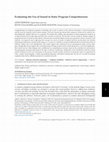Research paper thumbnail of Evaluating the Use of Sound in Static Program Comprehension