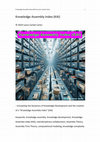 Research paper thumbnail of Knowledge Assembly Index (KAI)