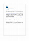 Research paper thumbnail of Exploring governance issues on collaborative contracts in the construction industry