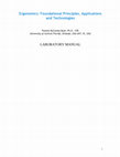 Research paper thumbnail of Ergonomics: Foundational Principles, Applications, and Technologies
