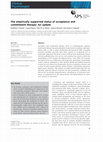 Research paper thumbnail of The empirically supported status of acceptance and commitment therapy: An update