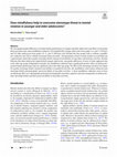 Research paper thumbnail of Does mindfulness help to overcome stereotype threat in mental rotation in younger and older adolescents?