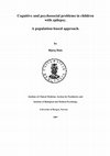 Research paper thumbnail of Prevalence, Classification, and Severity of Epilepsy in Children in Western Norway