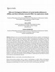 Research paper thumbnail of Who are Portuguese followers of social media influencers (SMIs), and their attitudes towards SMIs? An exploratory study
