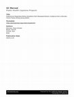 Research paper thumbnail of Preferences Regarding Kidney Donations from Deceased Donors: Evidence from a Discrete Choice Study among young adults