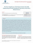 Research paper thumbnail of The Neuro-Significance of the Human Faculty of the Will: Emphasizing and Understanding the Operations of the Will in Medical Science