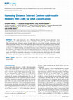 Research paper thumbnail of Hamming Distance Tolerant Content-Addressable Memory (HD-CAM) for DNA Classification