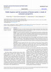 Research paper thumbnail of Public hygiene and the awareness of beauty parlor: A study of consumer perspective
