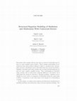Research paper thumbnail of Structural equation modeling of mediation and moderation with contextual factors