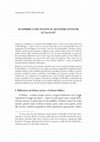 Research paper thumbnail of SCOPRIRE COSE NUOVE SU SENTIERI ANTICHI (cf. Ger 6,16)