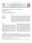 Research paper thumbnail of Anti-genderism in Turkey: Masculinist entrenchment through cultural intimacies