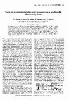 Research paper thumbnail of Turn-on transient statistics and dynamics in a multimode, short-cavity laser