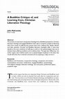 Research paper thumbnail of A Buddhist Critique of, and Learning from, Christian Liberation Theology