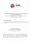 Research paper thumbnail of Exploring StyleGAN Latent Space for Face Alignment with Limited Training Data
