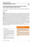 Research paper thumbnail of Is There Broad-Based Support in High-Income Countries for COVID-19 Vaccine Donation? Evidence from Seven Countries