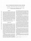 Research paper thumbnail of REAL-M: Towards Speech Separation on Real Mixtures