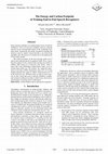 Research paper thumbnail of The Energy and Carbon Footprint of Training End-to-End Speech Recognizers