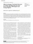 Research paper thumbnail of ISIS at Its Apogee: The Arabic Discourse on Twitter and What We Can Learn From That About ISIS Support and Foreign Fighters