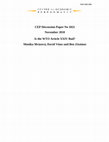 Research paper thumbnail of Is the WTO Article XXIV Bad?