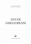Research paper thumbnail of Bino, C. M., Liturgia e musica nell'adorazione cistercense della croce, <<STUDI GREGORIANI>>, 2021; (ma dicembre 2024): 9-23